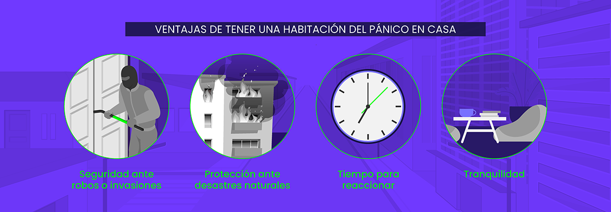 Ventajas de tener una habitación del pánico