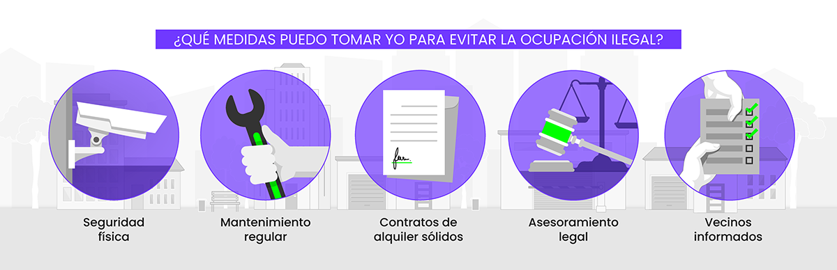 Medidas preventivas ocupación ilegal