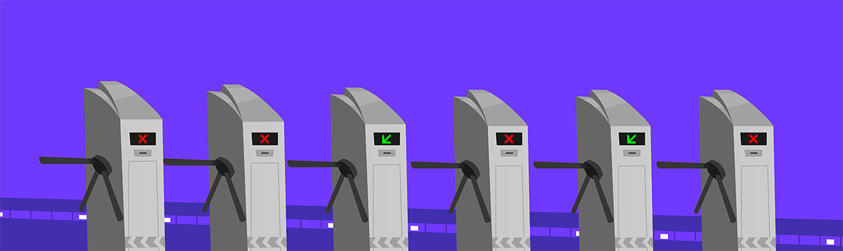 tornos de acceso