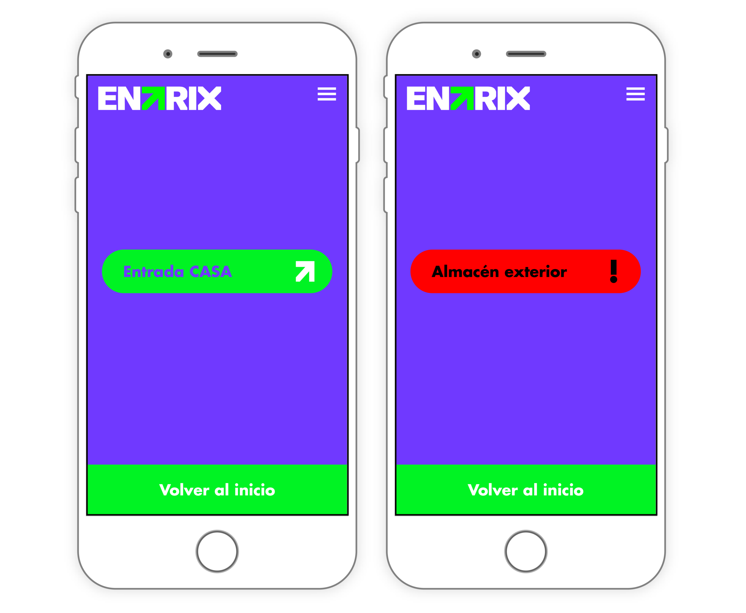 Apertura puertas ENTRIX App